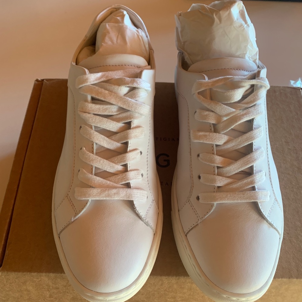 M.Gemi Palestra Due - White Leather - Sz 39
